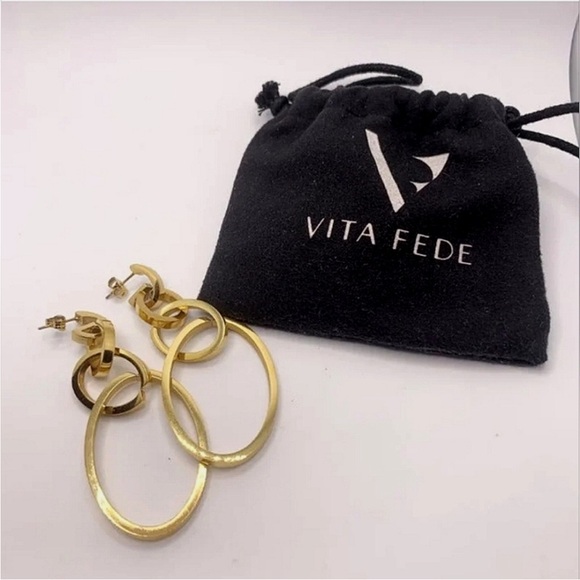 Vita Fede Cassio Modular Interlocking Detachable Earrings. New - Picture 6 of 15